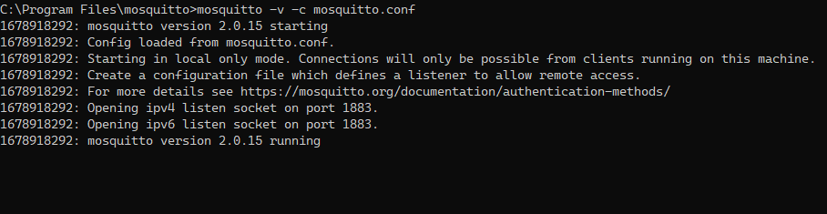 Mosquitto code