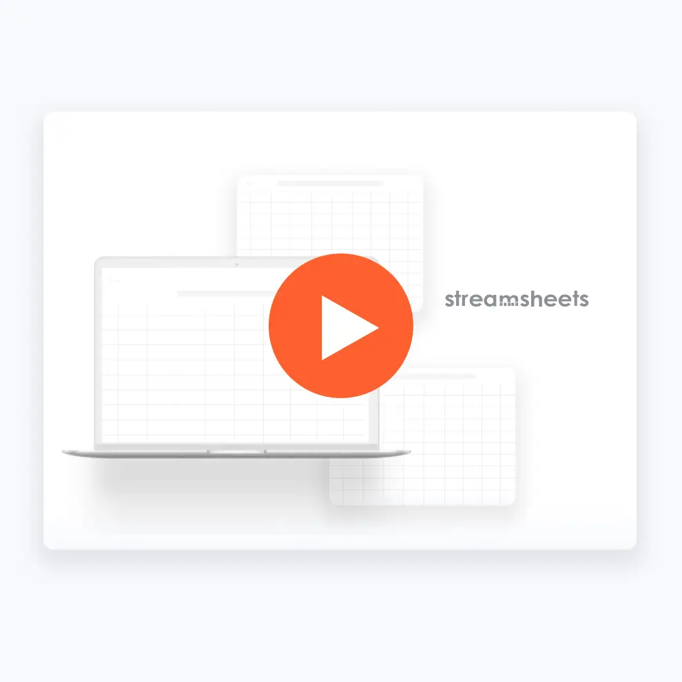 Streamsheets Video Thumbnail