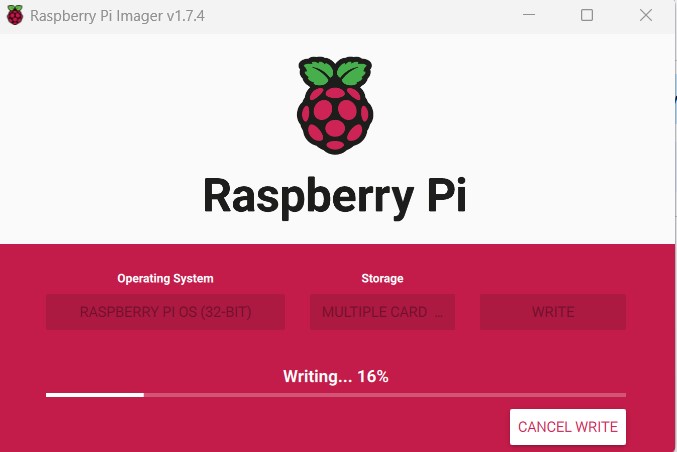 Raspberry Pi OS installation