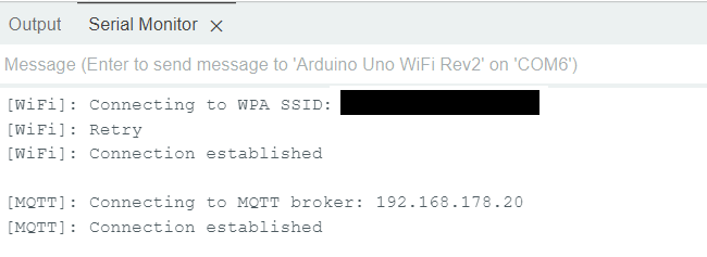Output or log from Arduino to the Serial Monitor.